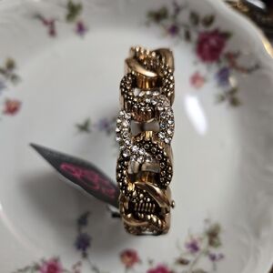 Paparazzi Gold and Silver Textured Bracelet